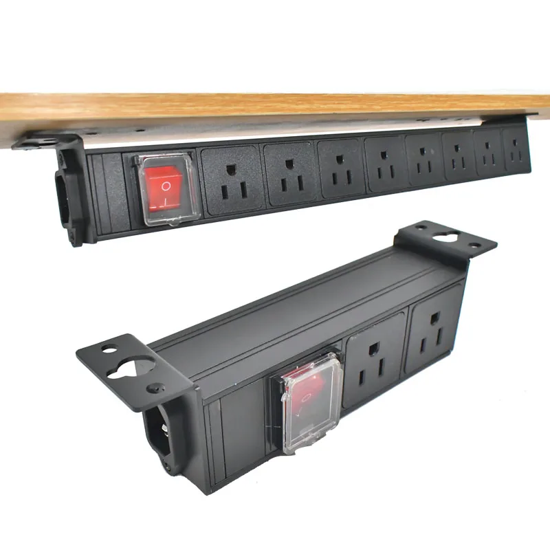 C14 port PDU Power Strip Distribution Unit 1-11 US Hidden SOCKET