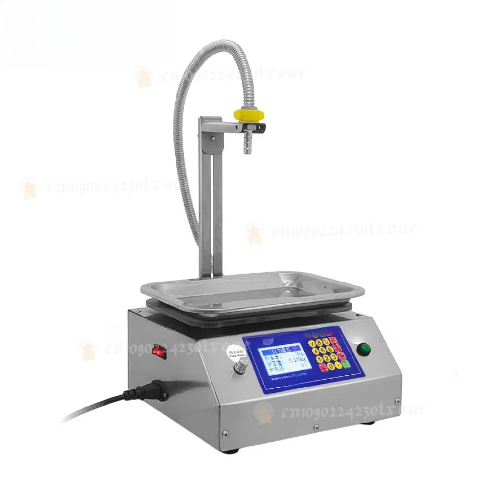 L12 Liquid Weighing Quantitative Peanut Machine Edible Lubricating Oil Dispensing Filling Equipment