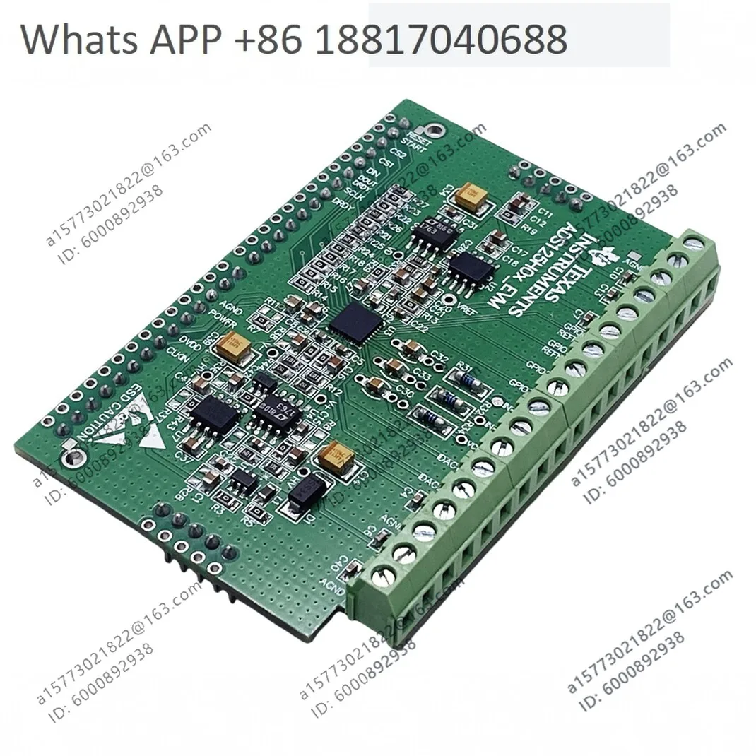 ADS125H02 Module 24-Bit ADC 2-Channel ± 20V Input PGA DAC 40kSPS
