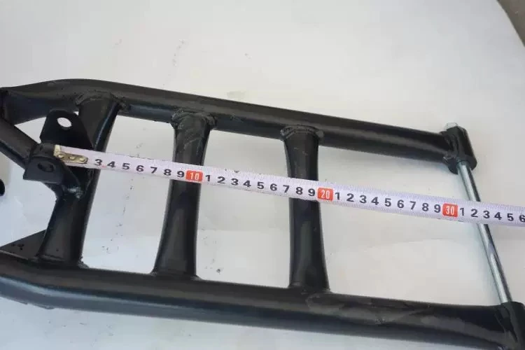 Tricycle Four-wheeled go-kart ATV rear axle suspension rear axle extended rear flat fork 81cm long