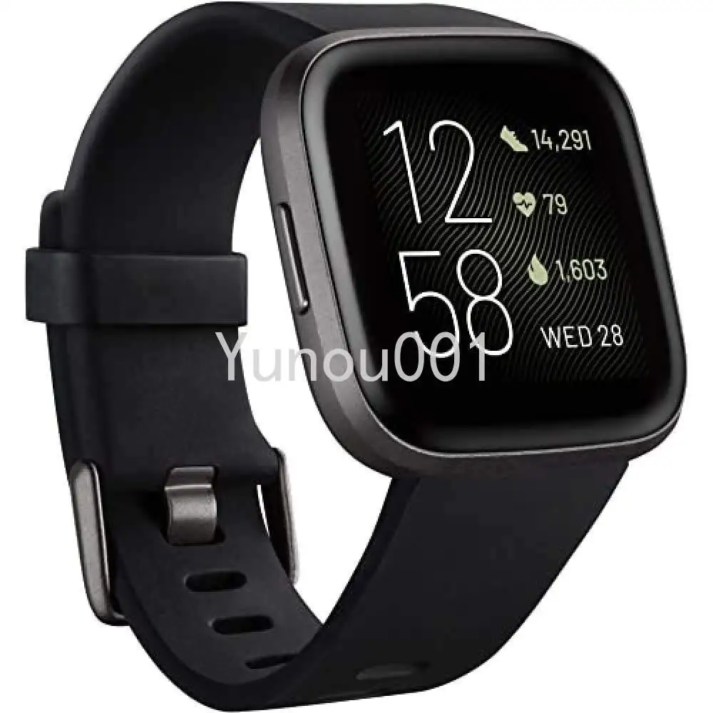 Versa 2 Health and Fitness Smartwatch with Heart Rate,Music, Built-in Alexa,Sleep and Swimming Tracking,Petal/copper Rose