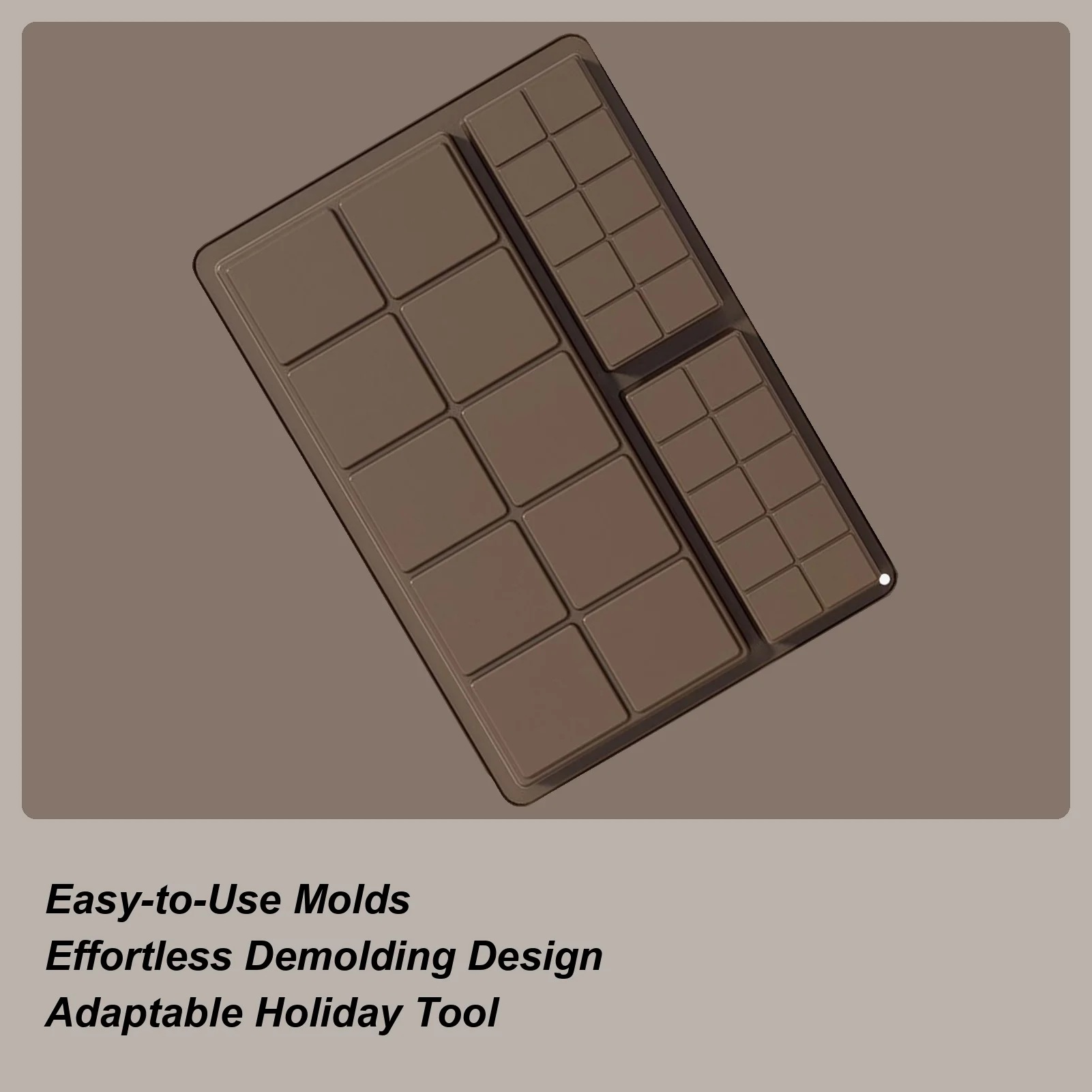 

Формы для конфет, антипригарные формы для шоколадных батончиков, легко снимаемые кухонные формы для выпечки на день рождения, Рождество, Хэллоуин, свадьбы