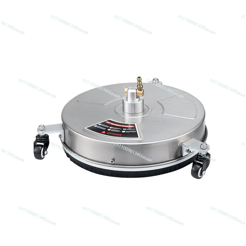 

Stainless Steel High Pressure Washing Site 15 Inch Round Quick Plug Cleaner