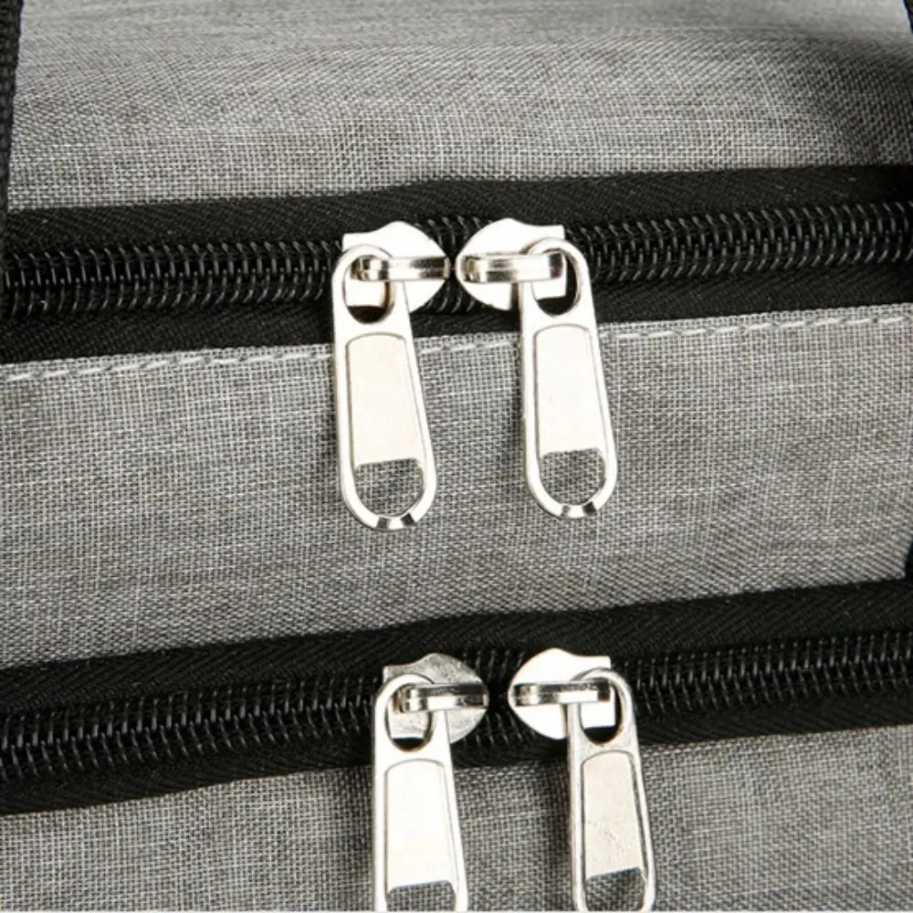 

Ox Cloth Insulated Lunch Bag Large Capacity Food Hand Bags Tote Square Bag Insulation Package Cooler Lunch Box Bag