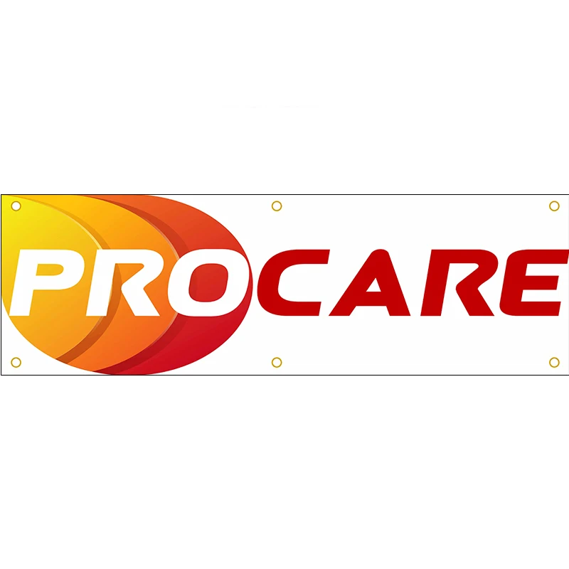 130GSM 150D Polyester Material ProCare Lubricants oil Banner 1.5ft*5ft (45*150cm) Size Advertising Decor Flag yhx286