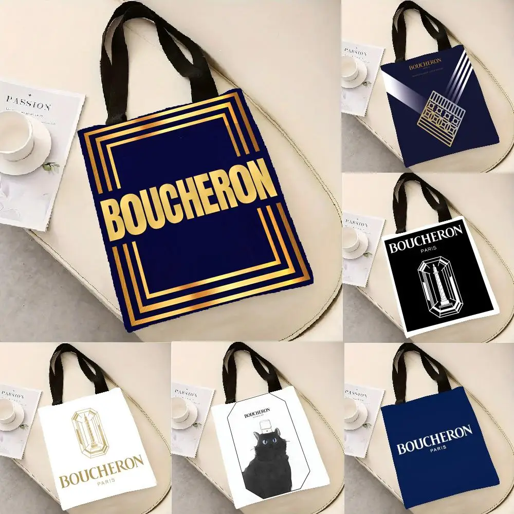 

Fashionable And luxurious Design Boucheron-A Storage Bags Large Capacity Canvas Bag for Female Students Tote Mommy Bag