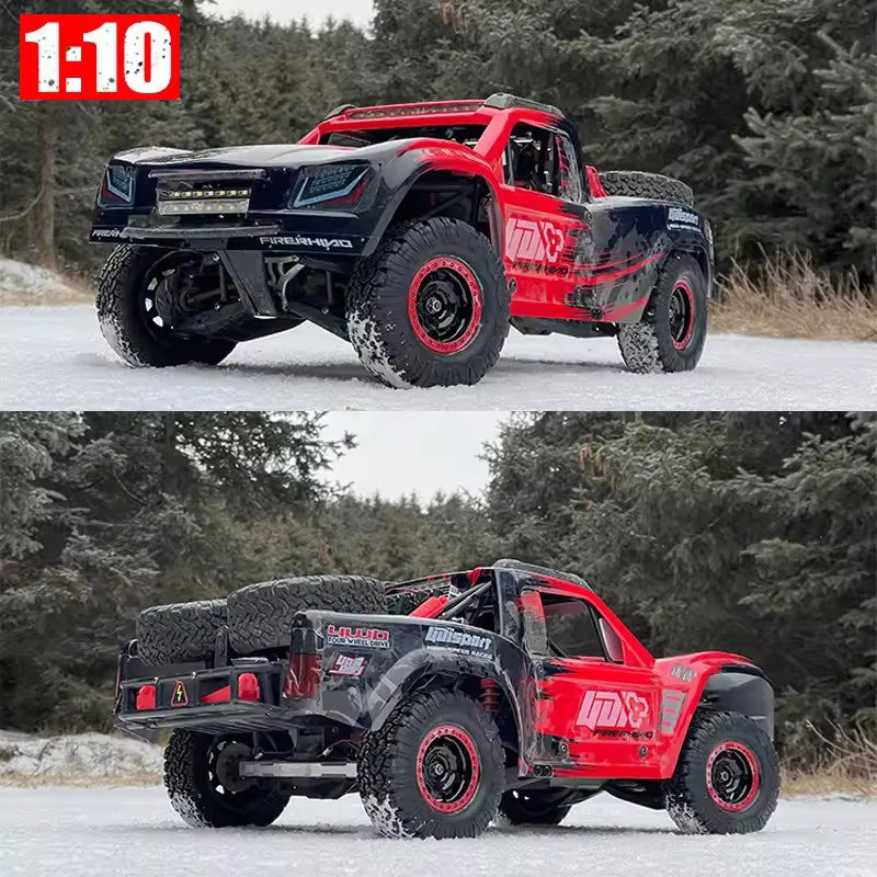 1/10 Metal Ultra-Large Drift Off-Road Vehicle Adult Professional High-Speed Remote Control Truck Model Gift High Performance Toy