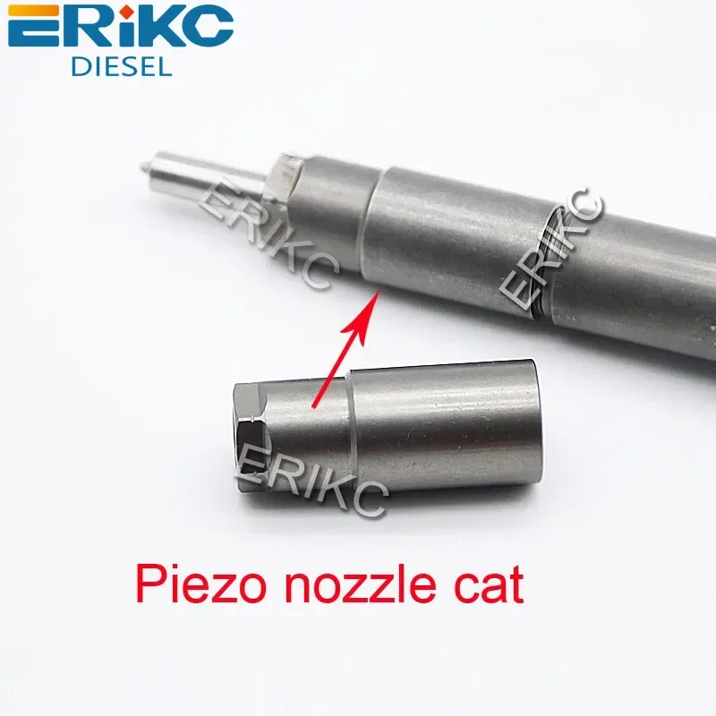 ERIKC E1023503 CR Fuel Injector Nozzle Nut Set Diesel Injector Nozzle Cap for Bosch Piezo 0445115 116 117 Injection Accessory