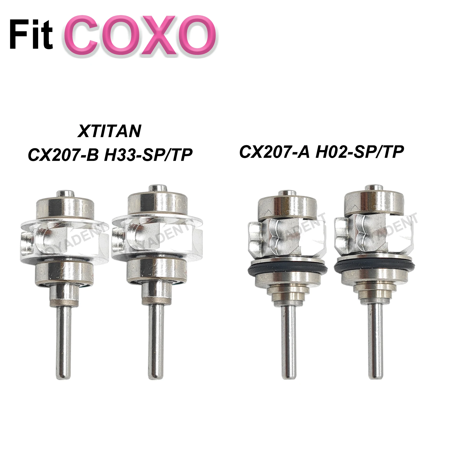 COXO Dental Turbine Cartridge Air Rotor For CX207A/CX207B Type High Speed Handpiece Dentistry Accessories