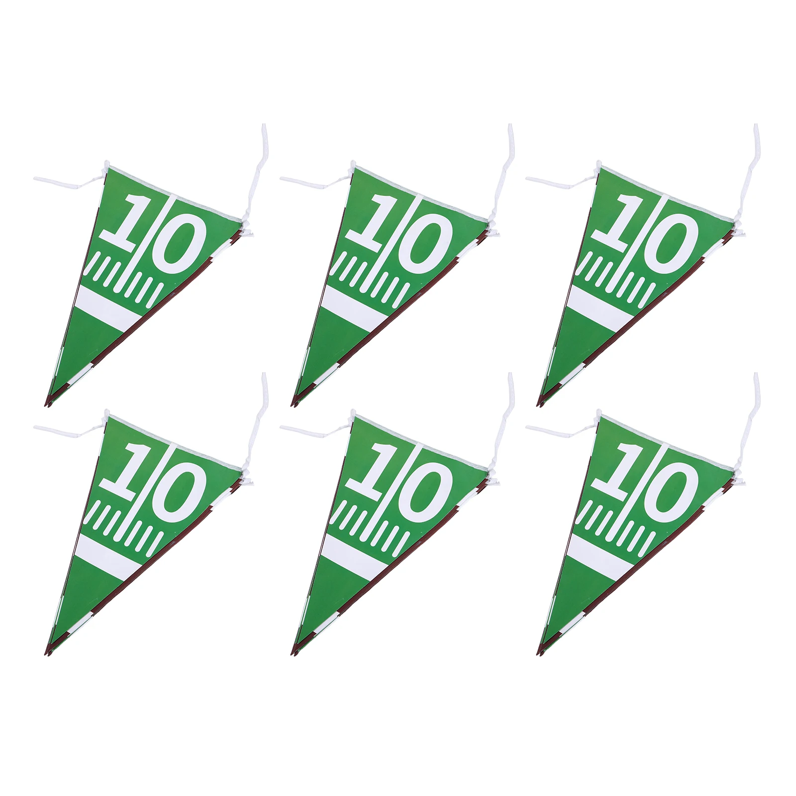 

6 шт., украшение для футбольной вечеринки, баннер, флаги, треугольник, тема американского футбола для дня рождения, спортивные игровые собрания