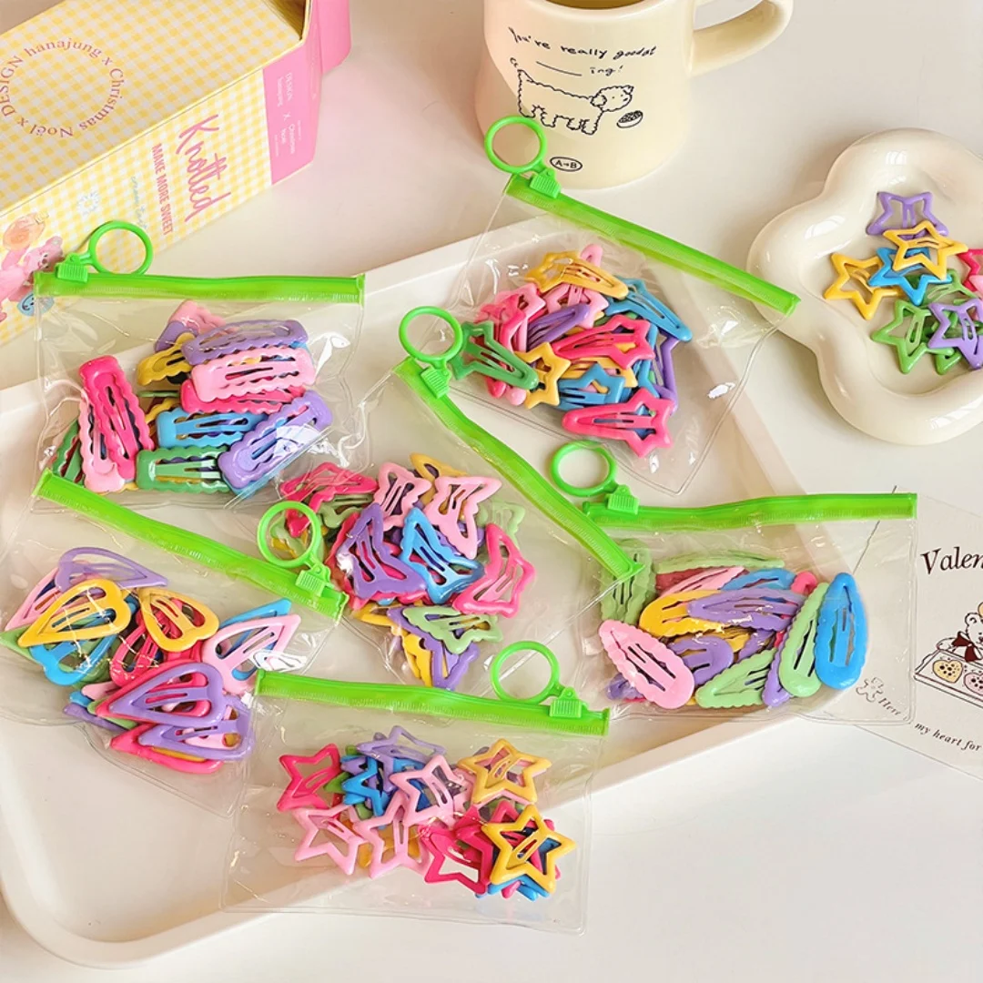 

30Pcs Colorful Star BB Hair Clips For Girls Children Lovely Hair Decorate Hairpins Barrettes Headwear Kids Hair Accessories