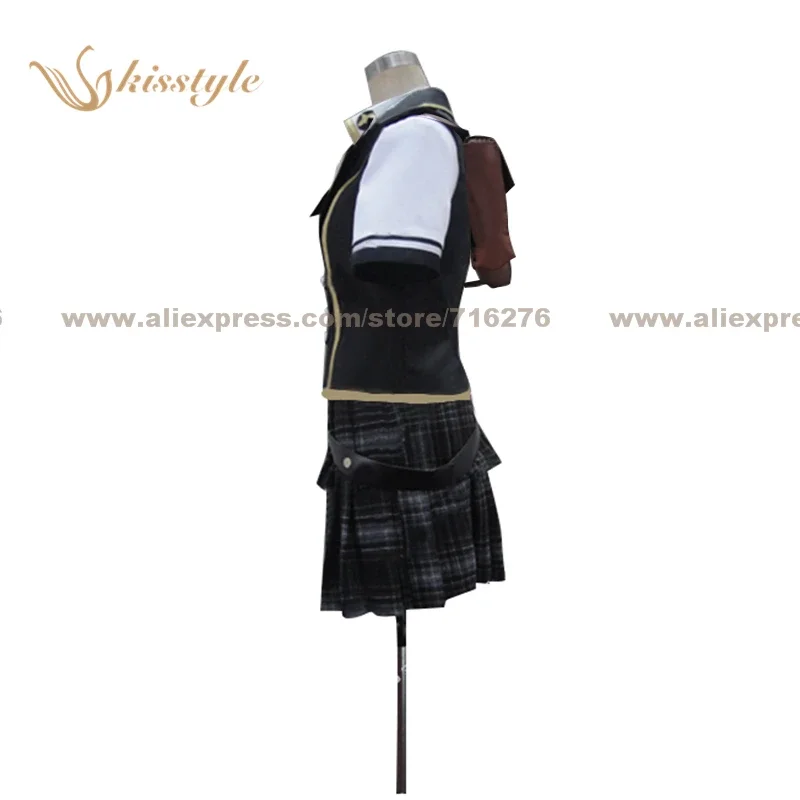 Kisstyle Fashion Final Fantasy Type-0 Cater Summer Uniform Cosplay Costume