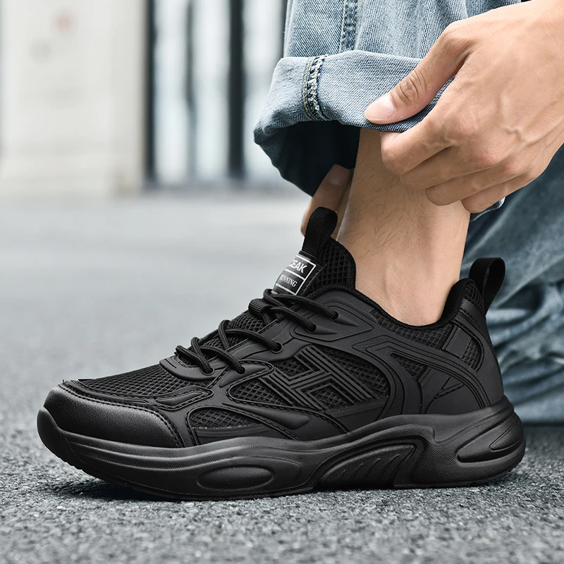 Fashion Men's Shoes Lightweight and Breathable Fashion Running Shoes Soft and Comfortable Outdoor Men's Casual Sports Shoes - view 5