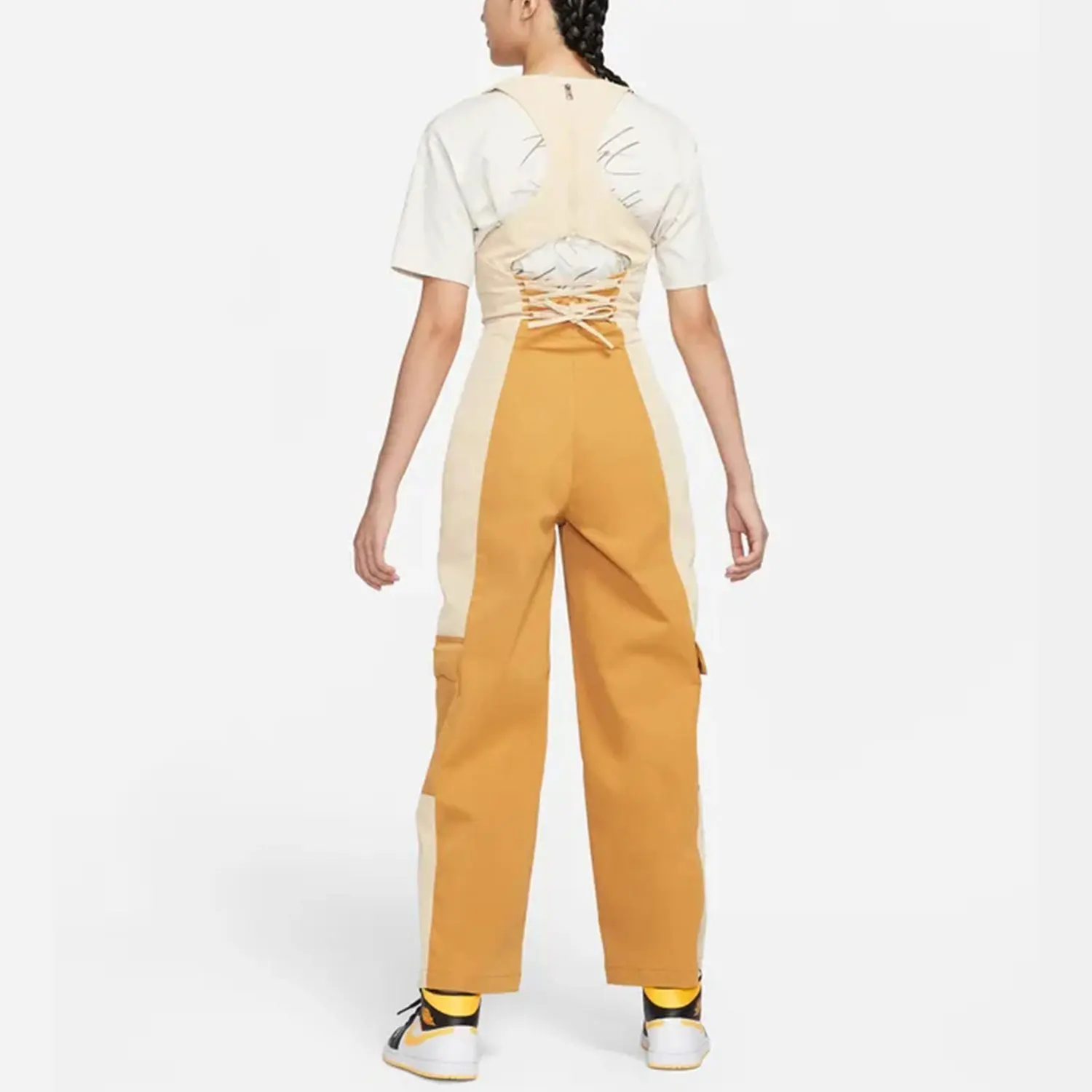 Nike Genuine Air Jordan Women's Loose Sports Strap Pants DQ4543-712