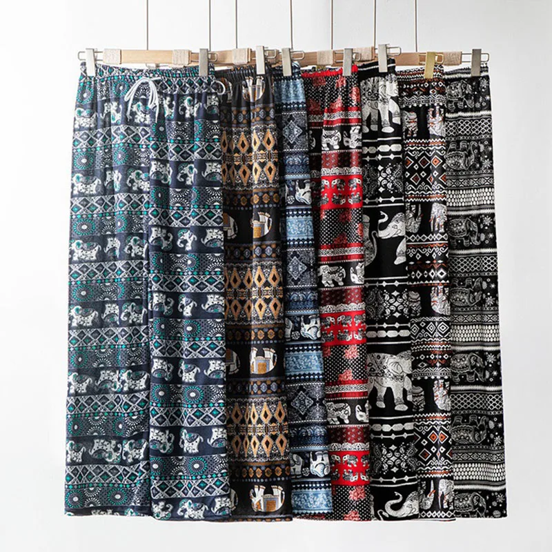 

Новые роскошные женские широкие брюки со слоном, весенне-осенние мягкие свободные прямые брюки с высокой талией