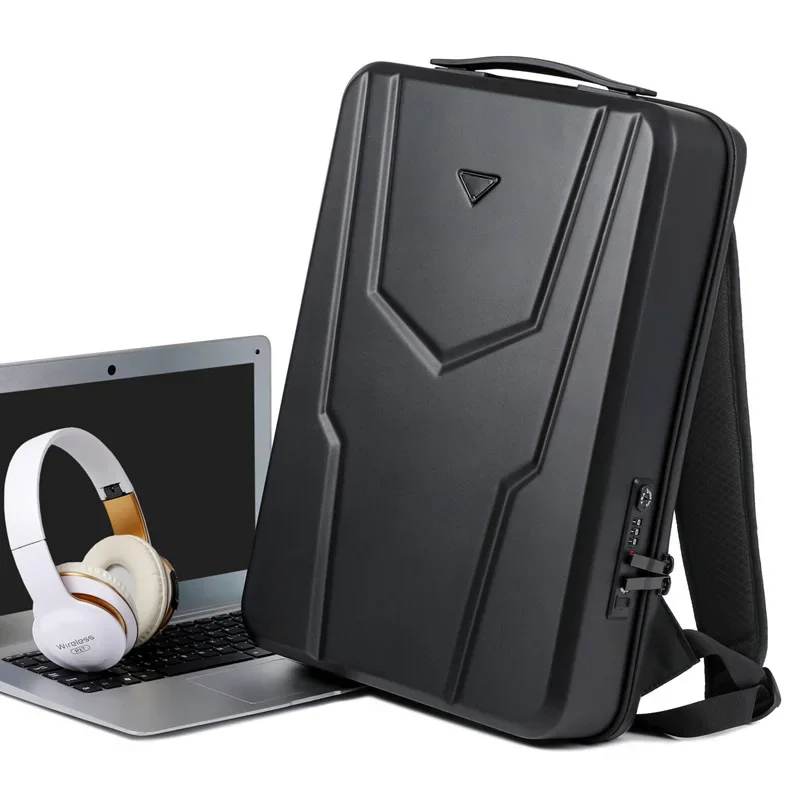 Fashion Abs Large Capacity Game Ben College Student Notebook Backpack Hard Shell Water-repellent Competitive Men\'s Backpack