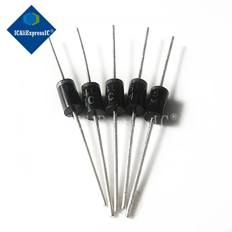 20pcs/lot Rectifier Diode 1N5408 1N5404 1N5401 1N5822 1N5818 UF5408 UF5402 6A10 10A10 DO-27 In Stock