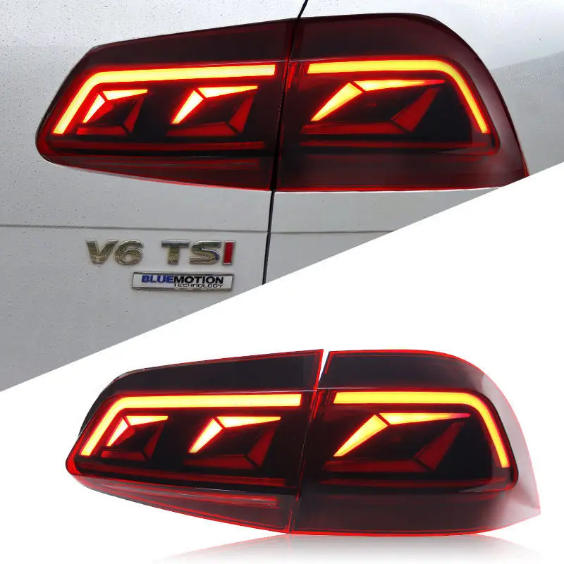 

Suitable For 11-18 Volkswagen Touareg Tail Light Assembly Modified LED Running Lights, Brake Lights, Running Water Turn Signals