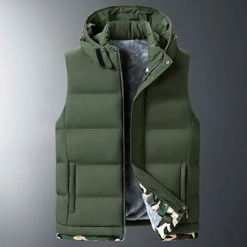 

Men's Autumn and Winter Vest Sports Mountain Climbing Cycling Hiking Camping Training Warmth and Leisure Men's Outdoor Vest