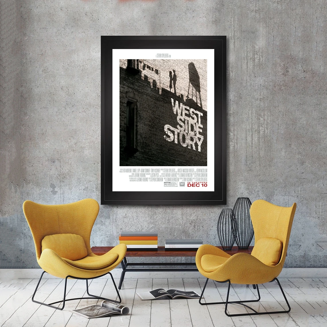 West Side Story Movie Poster Canvas Art Print Home Decor Wall Painting ( No Frame )