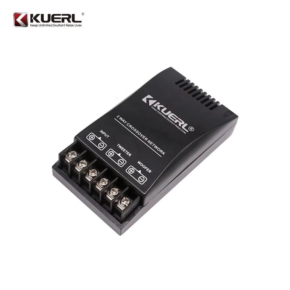 2-Way Professional Car Audio Crossover Stereo Car Speaker Crossover Filter
