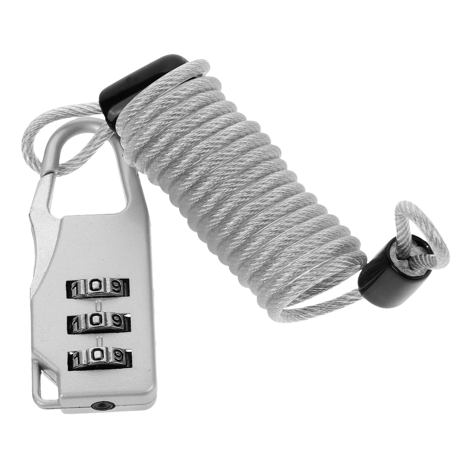 

1 Set Heavy Duty Steel Wire Rope Cable Lock With Combination Code For Luggage Backpack Motorcycle Freezer Stroller Security Cord