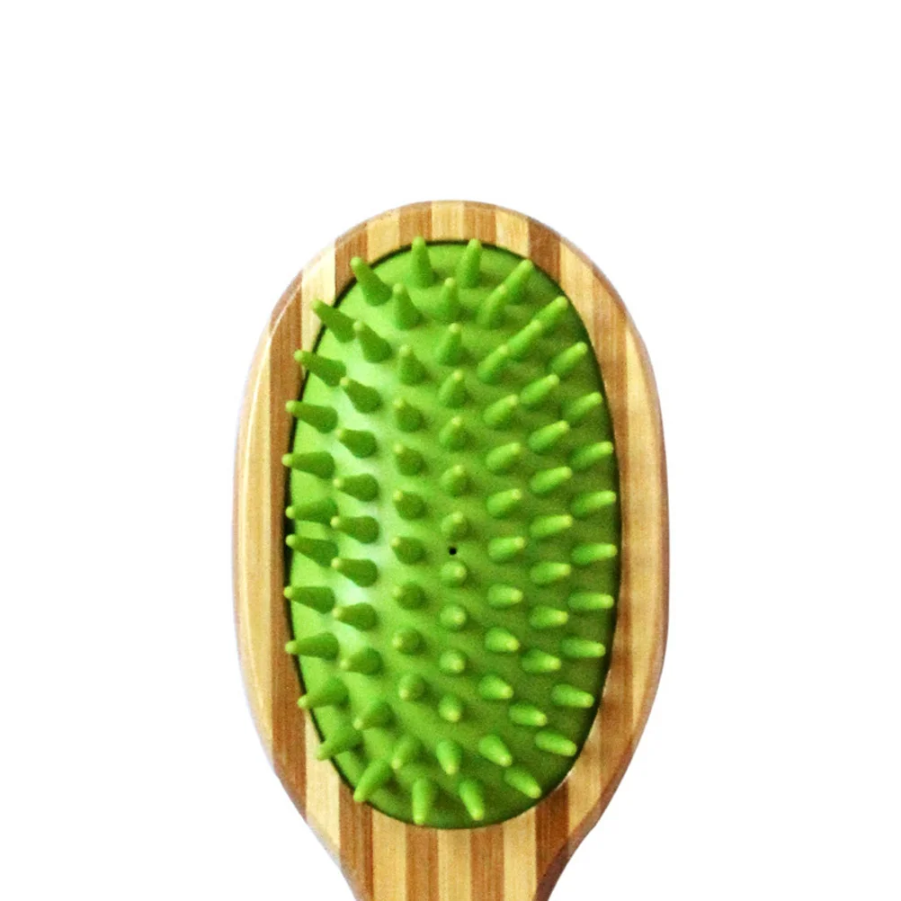 

Dog Grooming Brush Pet Dog Pin Bristle Brush for Long and Short Hair Double Sided Pet Brush for Cat Dog Bath and Massage