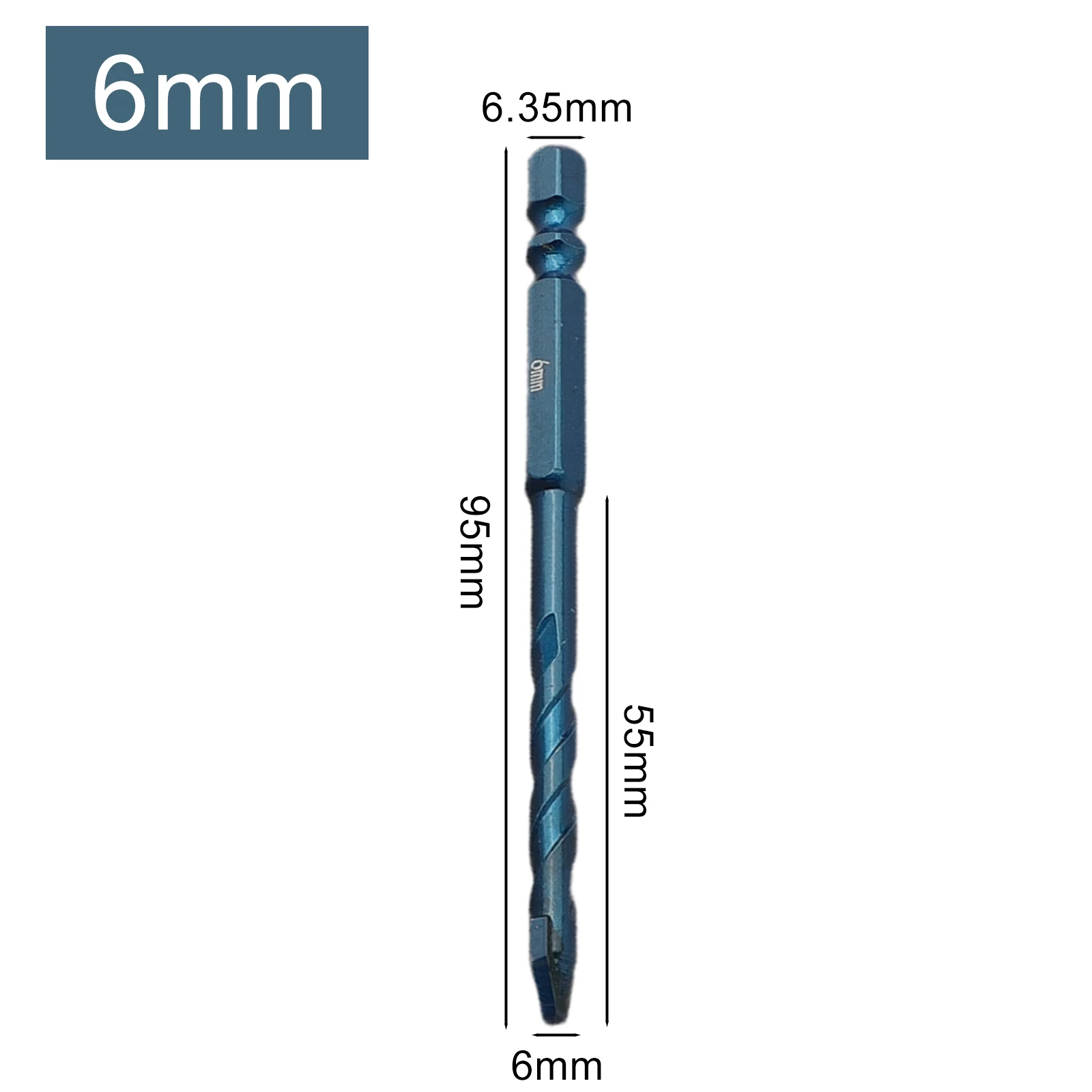 Brocas de carburo de alta dureza para pared, vidrio, madera, azulejos de Metal, modelo aplicable