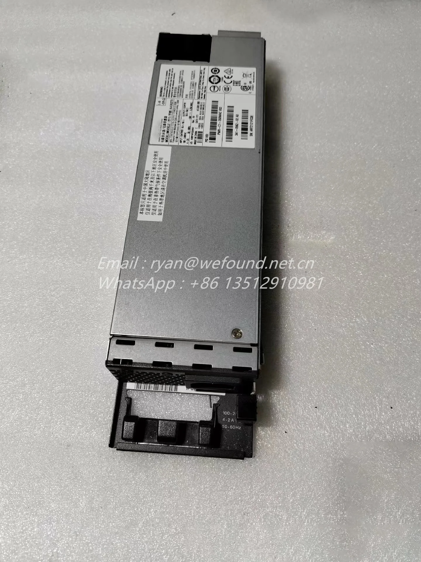 PWR-C1-350WAC for Cisco Switches Redundant Power Supplies