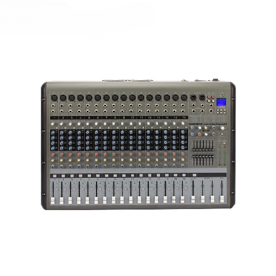 PMR1660 16 Channels USB Interface Controller Power Mixer Amplifier Digital Echo Mixer Power Amplifier