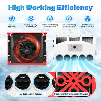 10 best sales 12V kamyon kliması - №6