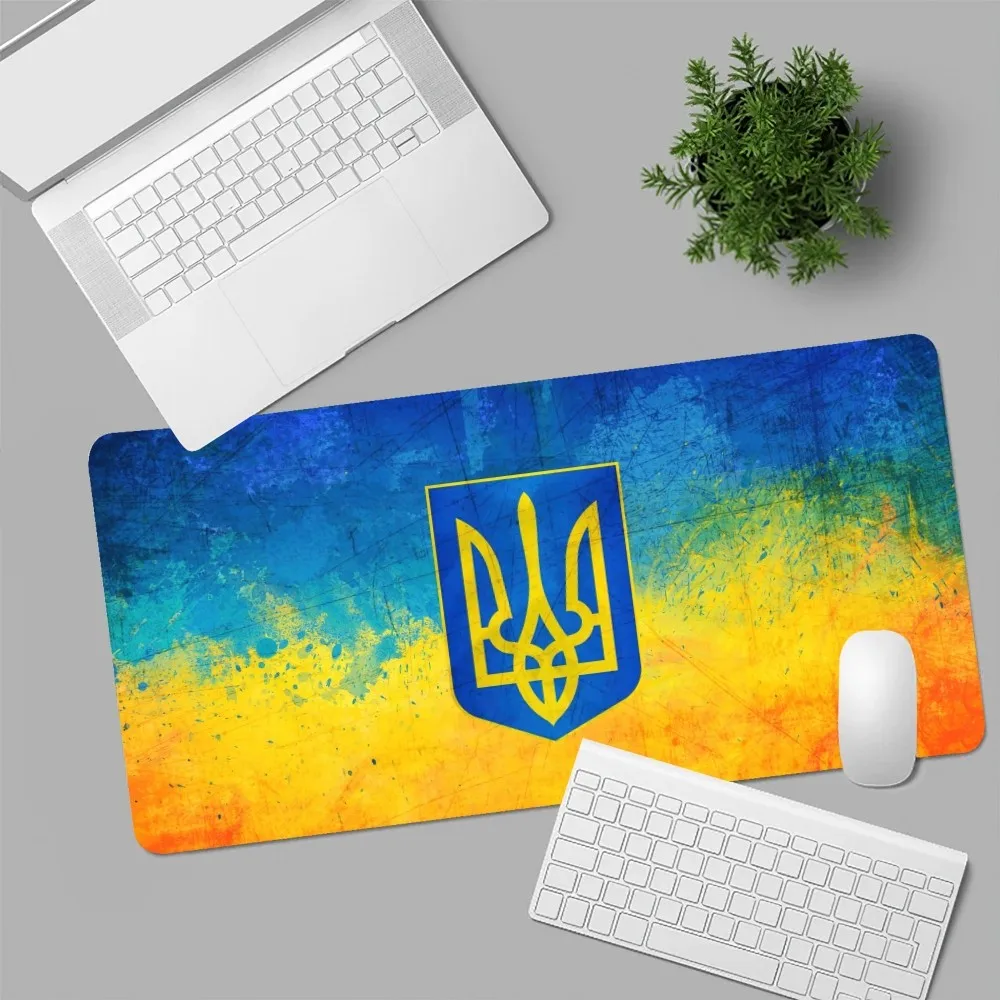 Country Ukraine Flag Mousepad Computer Laptop Gamer Pad PC Gaming Accessories Desk Mats