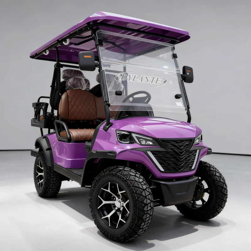 

Lifted Hunting Car Golf Trolley 2 4 Seater Elderly Mobility Electric Buggy Quality Assurance Golf Cart for Sale