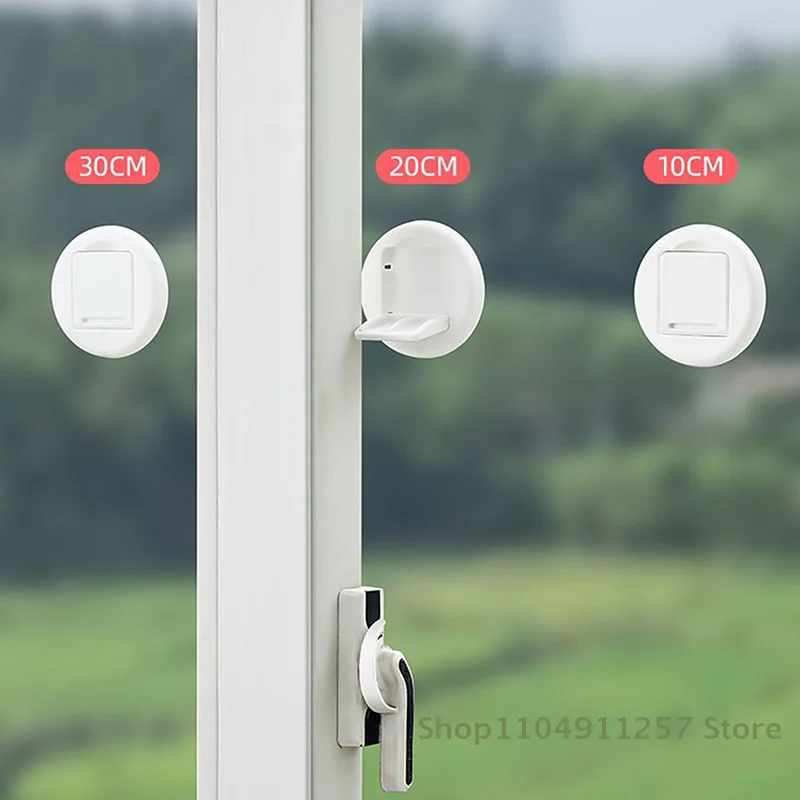 

Double Pack Safety Lock for Sliding Glass Doors & Windows, No Drill Multifunctional Locks for Home