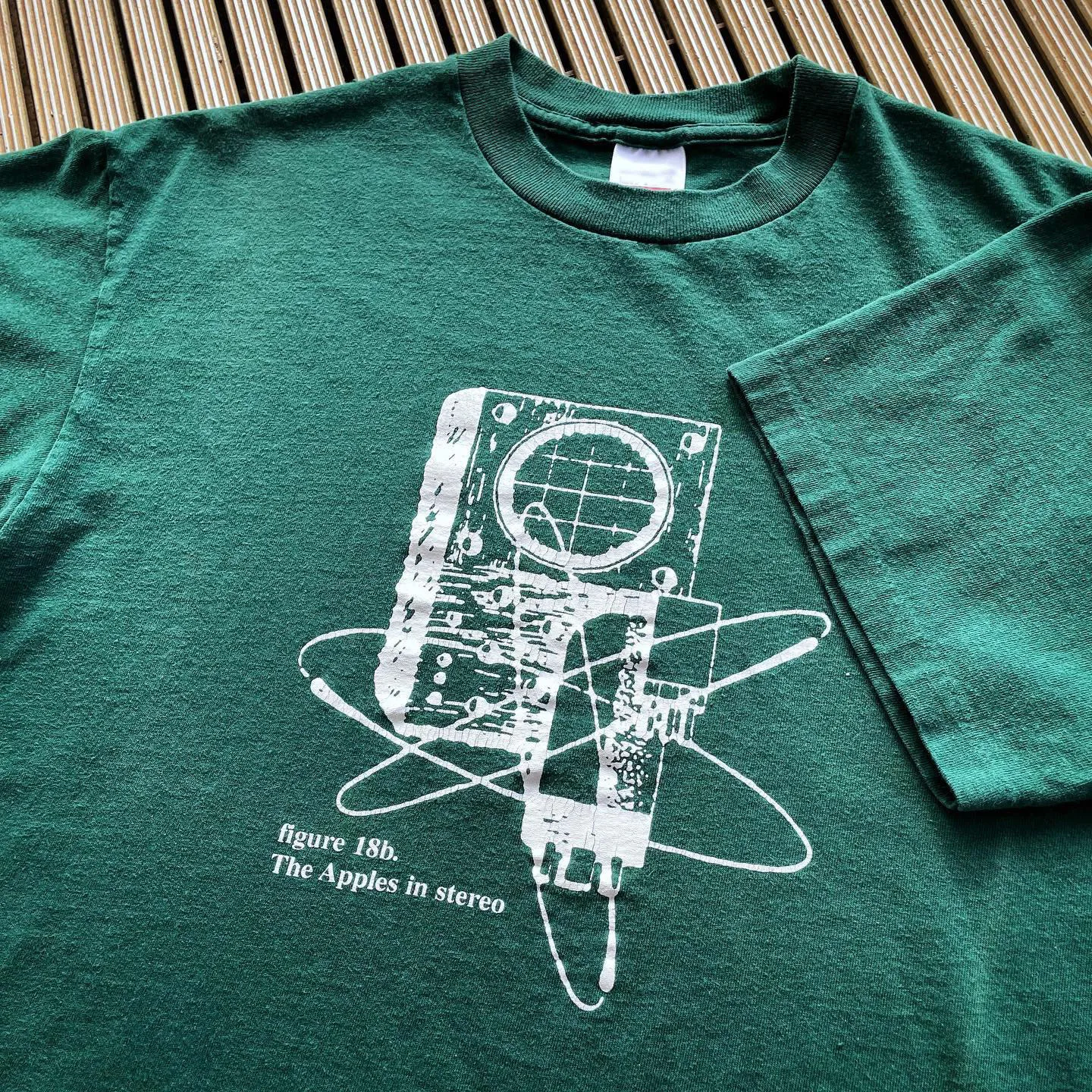 Lazy American Subculture Design T-Shirt Short Sleeve Green Linen Draft Summer Fashion Men's Cotton round Neck Print Tee