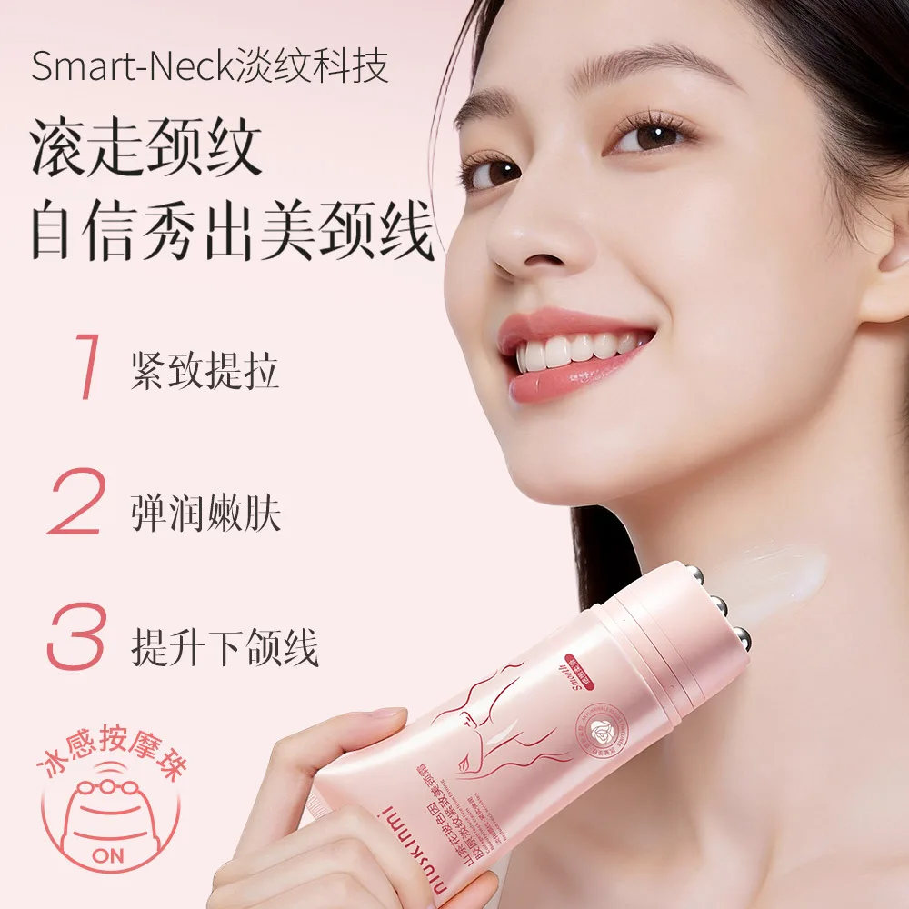camellia-pro-xylane-collagen-anti-aging-neck-cream-100g-–-tightens-sagging-neck-skin-firms-hydrates-with-massage-roller