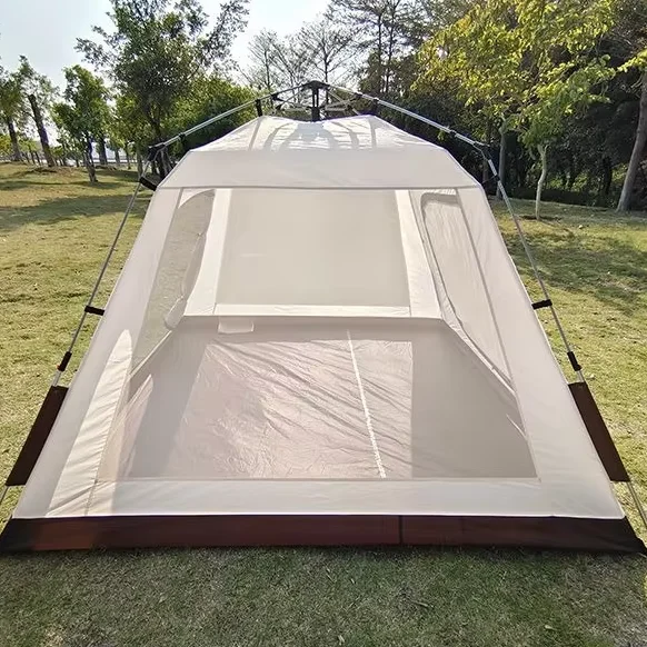 

Automatic Tent 3-4 People Big Tent for Family Cabin Double-layer Waterproof Camping Equipment