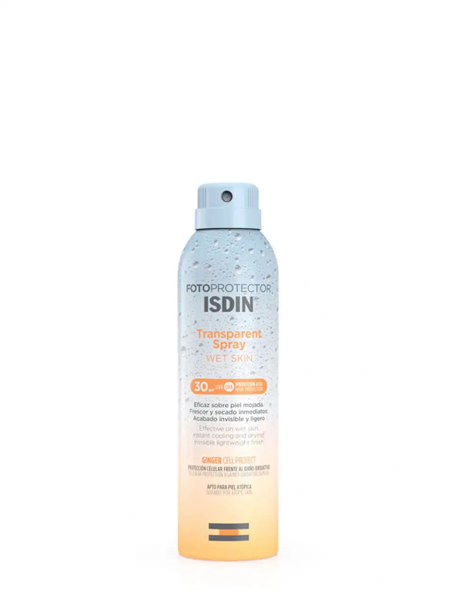 Isdin photoprotector transparent spray wet skin spf 30 250 ml-the sun that can be applied to wet skin