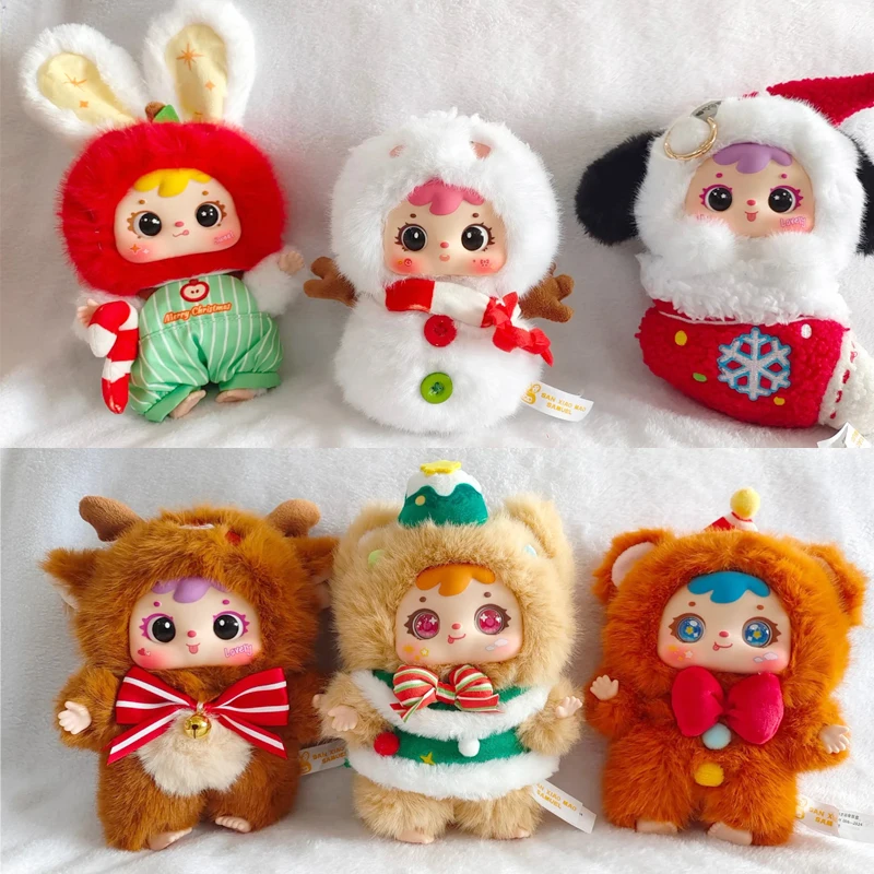 صموئيل بهيجة عيد الميلاد ليلة سلسلة صندوق أعمى لعبة العصرية عمل الشكل دمية لطيف قلادة مفاجأة عيد ميلاد فتاة لعبة هدية #1