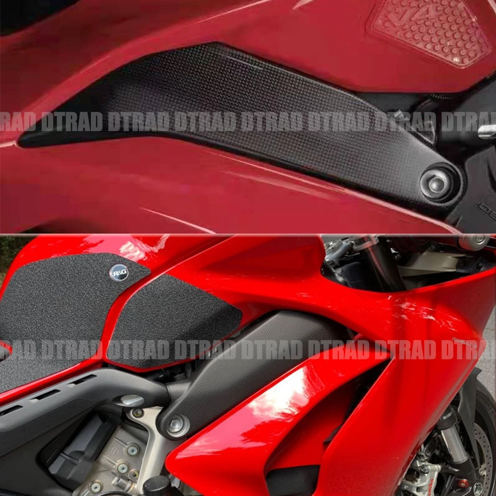 2018-2023 For DUCATI Panigale V4 V4S V4R Streetfighter V4 V4S Full Carbon Fiber Motorcycle Accessories Side Panels Frame Covers