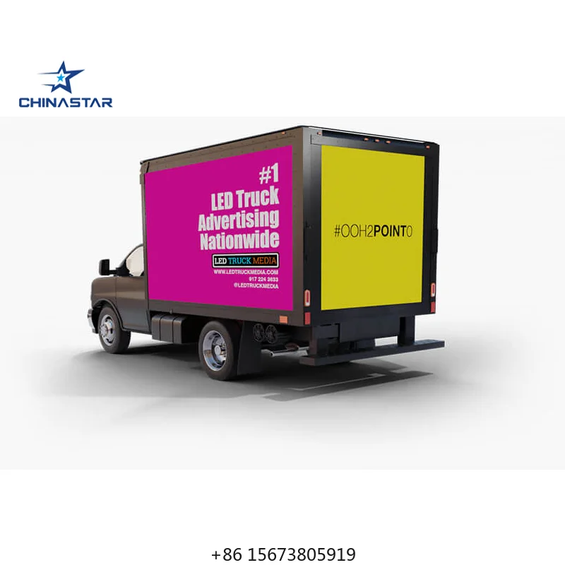 

Custom Led Screen Trucks Portable Mobile Digital Billboard Advertising Truck Led Display