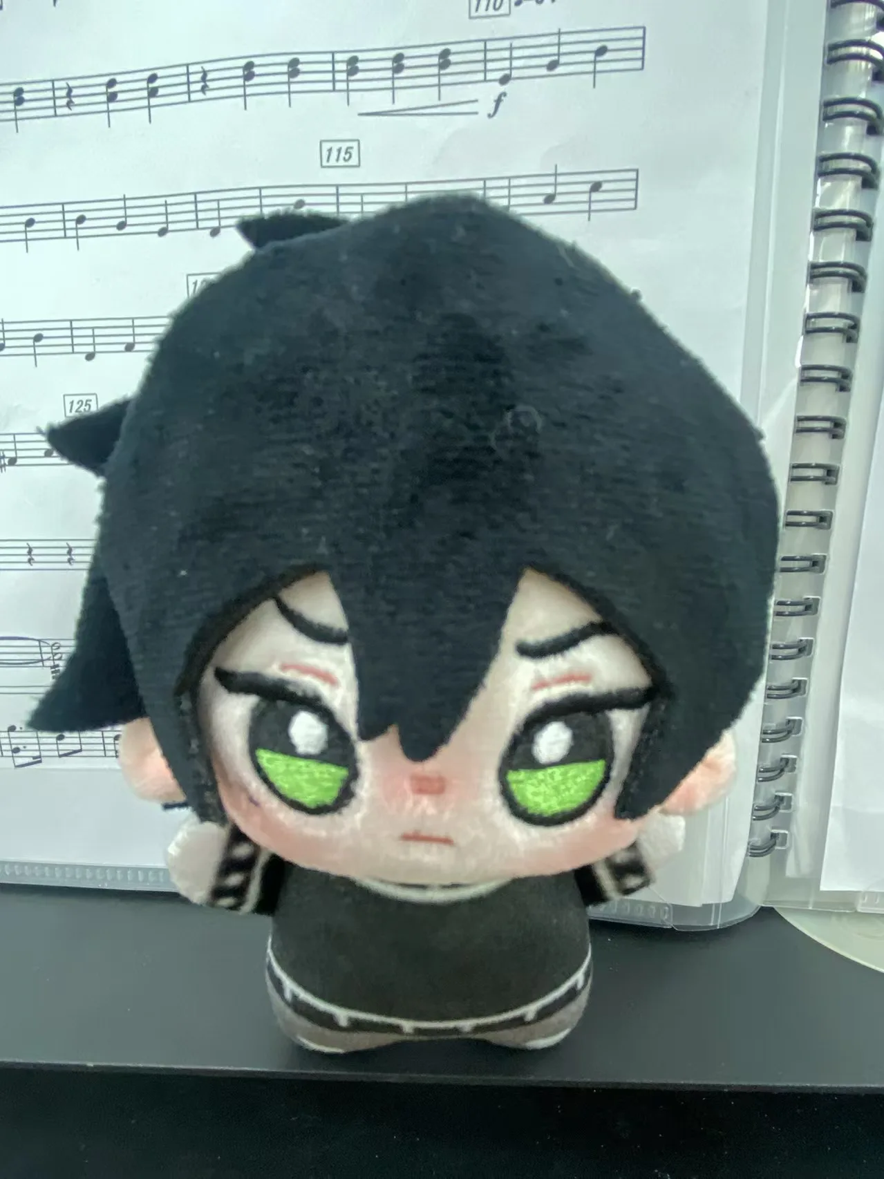 نعش آندي و ليلي 10 سنتيمتر أنيمي تأثيري بلوشي حقيبة حلية لطيف أفخم قلادة المفاتيح هدية عيد ميلاد