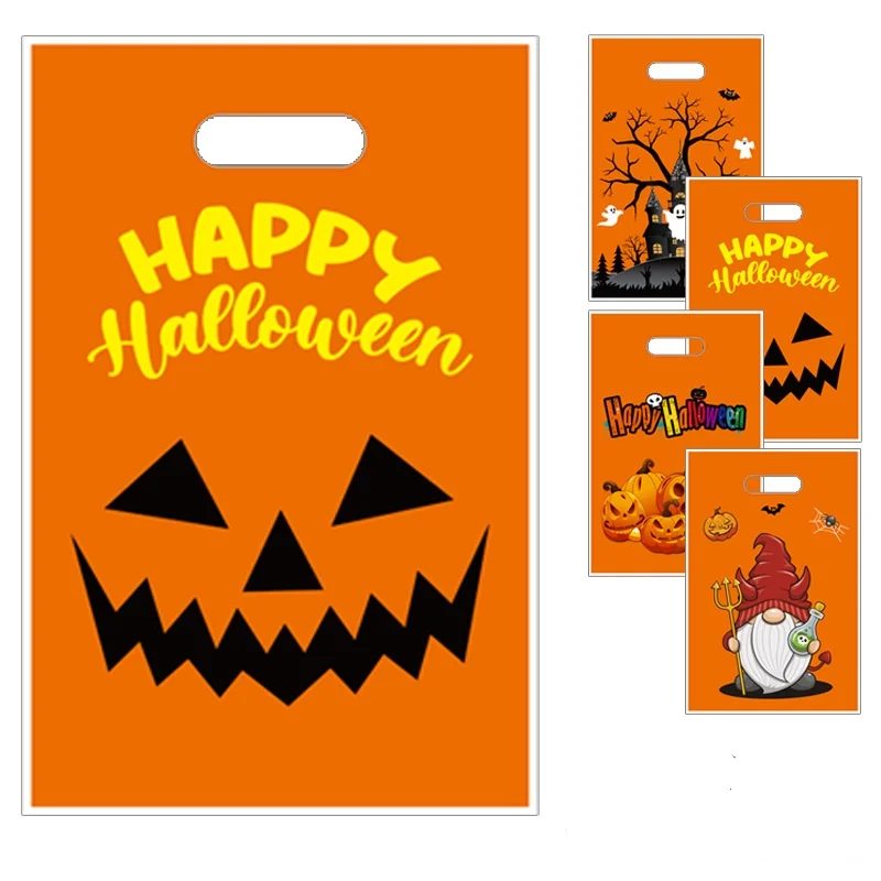 Trick Or Treat Bag Exquisite Party Favor Bags Halloween Candy Bag Reliable Gift Wrap Storage For Party Decoration Trick Or