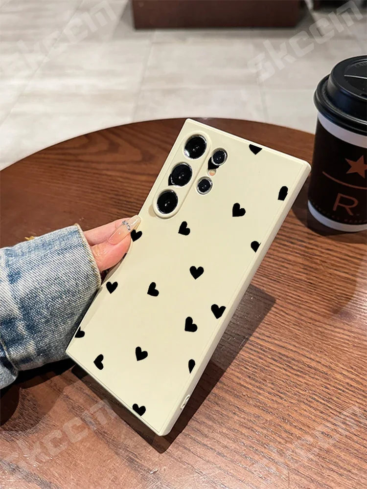 حافظة لهاتف سامسونج جالاكسي A15 A35 A50 A51 A54 A55 A71 A72 A73 S24 S23 Ultra S22 Plus S20 FE غطاء ناعم