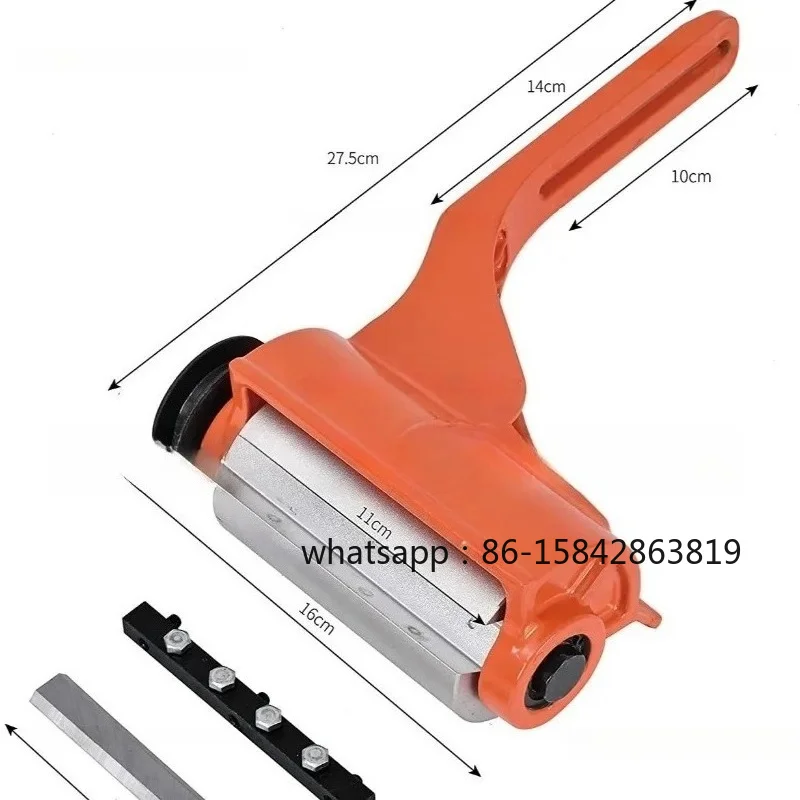 Log Skinner Aluminum Shell Knife Shaft Wood