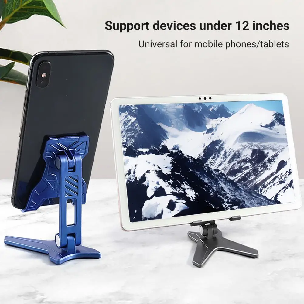 Phone Holder Foldable Universal Portable Tablet Cell Phone Stand Lazy Bracket for Live Streaming