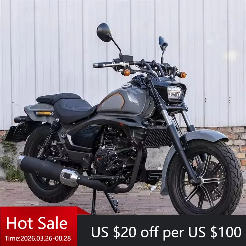 Tc  xK19 retro cruiser motorcycle products, with high-speed performance, up to a top speed of 80 km/h. Compac