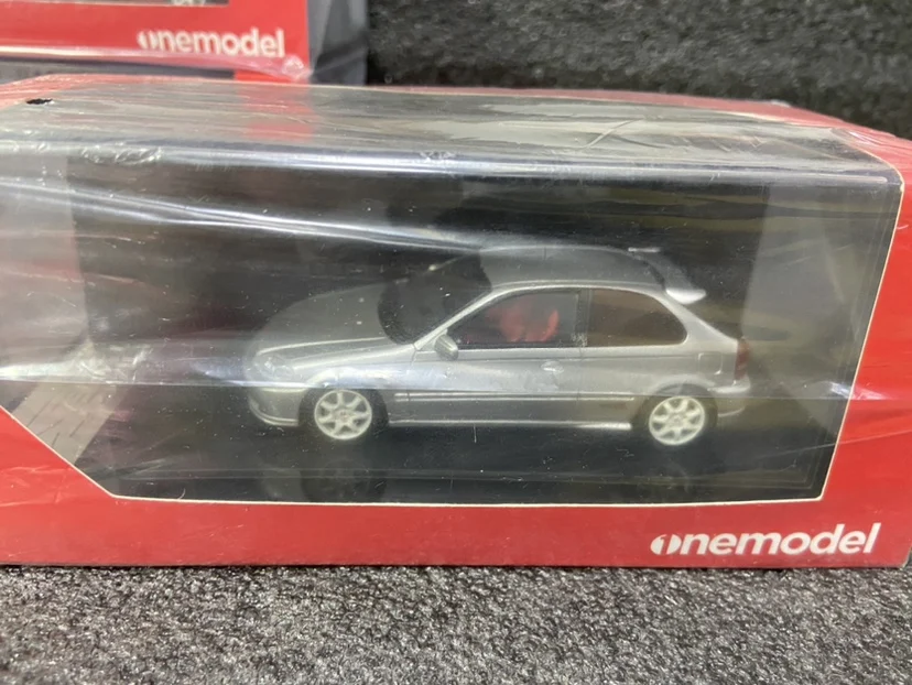 Onemodel 1:43 Civic EK9 Type R JDM Simulation Limited Edition Resin Metal Static Car Model Toy Gift