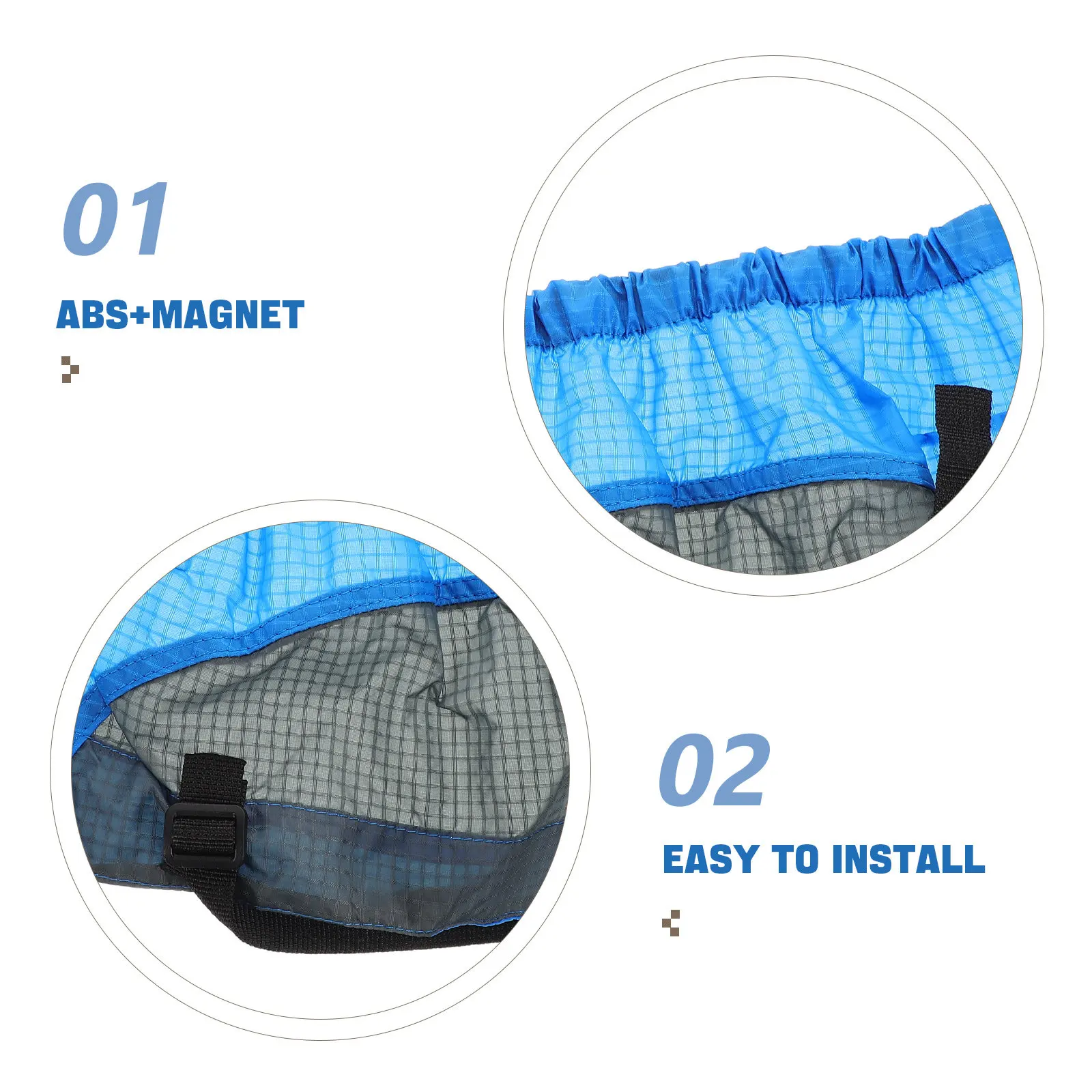 1Pair Breathable Sandproof Shoe Covers Hiking Gaiters Outdoor Leg Protectors Men Women Snowproof Boot Covers Feet Protectors
