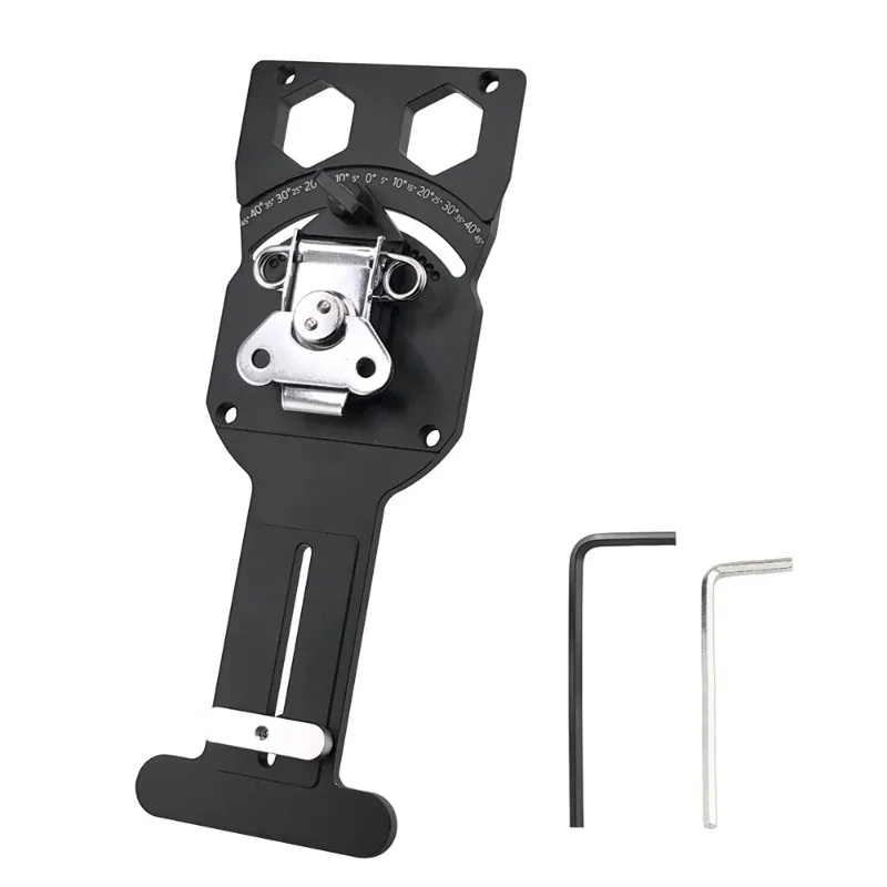 

Adjustable Angle Rail Saw Woodworking Electric Circular Right Angle Positioning Plate Rail